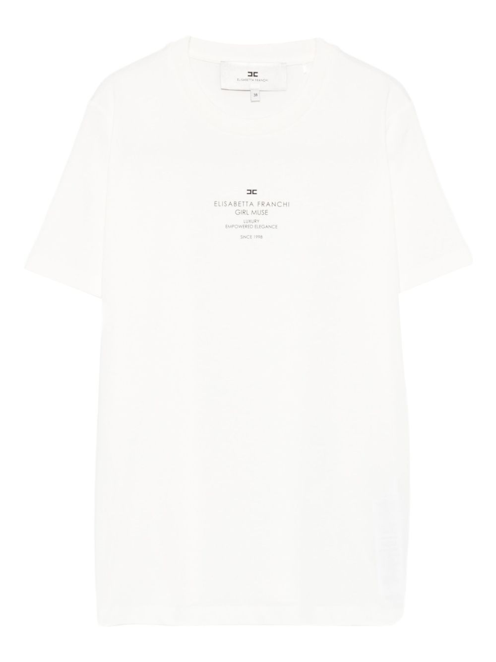 T-shirt Elisabetta Franchi bianca